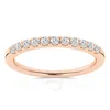 Brilliant Diamond 0.25 Carat 14k Rose Gold Diamond Ring For Women | Lab Grown Diamond | 11- Stone An
