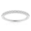 Brilliant Diamond 0.25 Carat 14k White Gold Diamond Ring For Women | Lab Grown Diamond | 11- Stone A