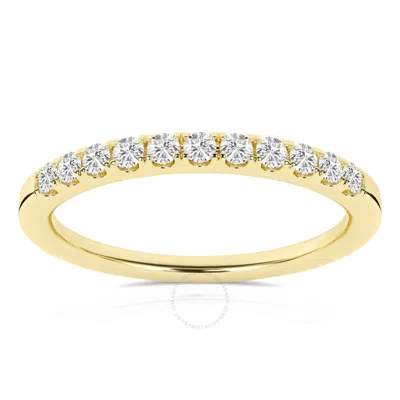 Brilliant Diamond 0.25 Carat 14k Yellow Gold Diamond Ring For Women | Lab Grown Diamond | 11- Stone