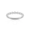 Brilliant Diamond 0.50 Carat Lab Grown Diamond Wedding Anniversary Band For Women  11 Stone Stackabl