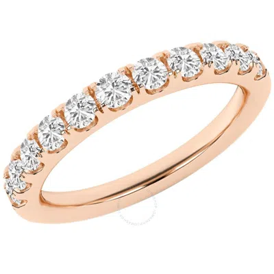 Brilliant Diamond 0.75 Carat 14k Rose Gold Diamond Ring For Women | Lab Grown Diamond | 11- Stone An