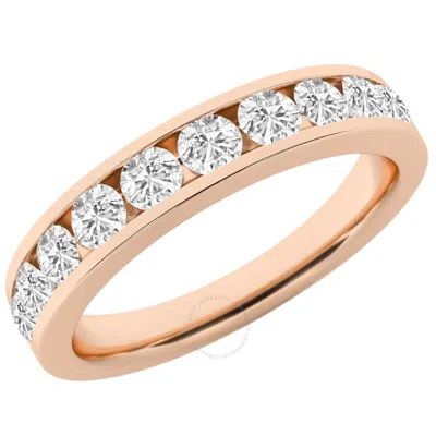 Brilliant Diamond 0.75 Carat Lab Grown Diamond Wedding Anniversary Band For Women  10 Stone Stackabl