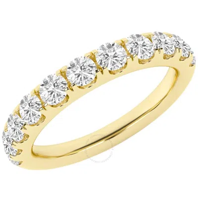 Brilliant Diamond 1.00 Carat 14k Yellow Gold Diamond Ring For Women | Lab Grown Diamond | 11- Stone