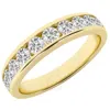 Brilliant Diamond 1.00 Carat Lab Grown Diamond Wedding Anniversary Band For Women  10 Stone Stackabl