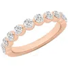 Brilliant Diamond 1.00 Carat Lab Grown Diamond Wedding Anniversary Band For Women  11 Stone Stackabl