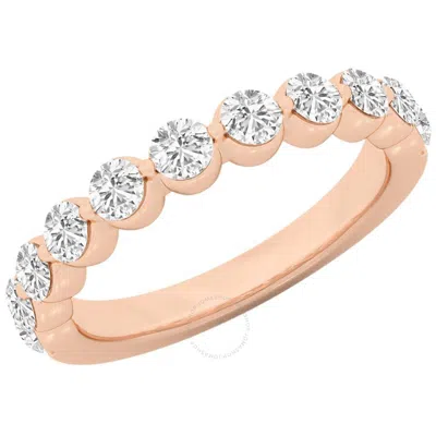 Brilliant Diamond 1.00 Carat Lab Grown Diamond Wedding Anniversary Band For Women  11 Stone Stackabl