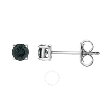 Brilliant Diamond 14kt White Gold 0.40 Carat Lab Grown Diamond Stud Earrings For Women
