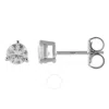 Brilliant Diamond 14kt White Gold 0.70 Carat Lab Grown Diamond Stud Earrings For Women In White