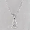 Brilliant Diamond 14kt White Gold 0.75 Carat Lab Grown Diamond Pendant Necklace For Women In White