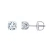 Brilliant Diamond 14kt White Gold 1.00 Carat Lab Grown Diamond Stud Earrings For Women In White