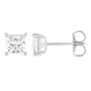Brilliant Diamond 14kt White Gold 1.60 Carat Lab Grown Diamond Stud Earrings For Women In White