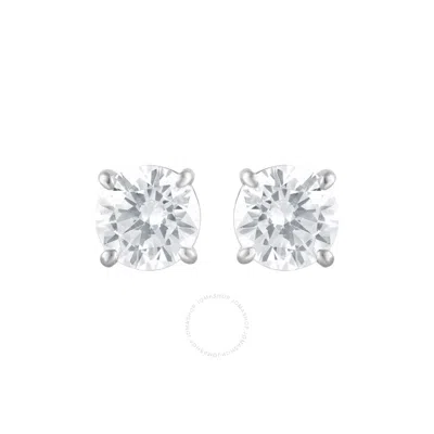 Brilliant Diamond 14kt White Gold 2.00 Carat Lab Grown Diamond Stud Earrings For Women