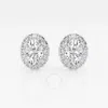 Brilliant Diamond 14kt White Gold 2.40 Carat Lab Grown Diamond Stud Earrings For Women In White