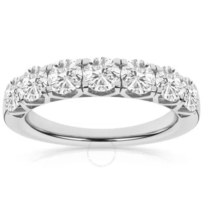 Brilliant Diamond 1.50 Carat 14k White Gold Diamond Ring For Women | Lab Grown Diamond | 7- Stone An