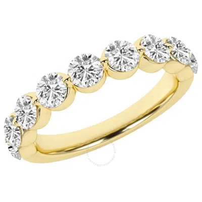 Brilliant Diamond 1.50 Carat Lab Grown Diamond Ring Wedding Anniversary Band For Women| 9 Stone Stac