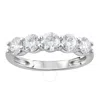 Brilliant Diamond 1.50 Ct Round Cut Lab Grown 5 Stone Diamond Anniversary Band Ring (f-g