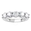 Brilliant Diamond 2.00 Ct Round Cut Lab Grown 5 Stone Diamond Anniversary Band Ring (f-g