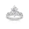 Brilliant Diamond 2.38 Carat Marquise Diamond Twist Bridal Set For Women | Lab Grown Diamond Engagem