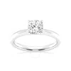 Brilliant Diamond Lab Grown 1 Carat Diamond Engagement Ring For Women  Prong Set Solitaire Cushion C