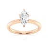 Brilliant Diamond Lab Grown 1 Carat Diamond Engagement Ring For Women  Prong Set Solitaire Marquise
