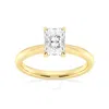 Brilliant Diamond Lab Grown 1 Carat Diamond Engagement Ring For Women  Prong Set Solitaire Radiant C
