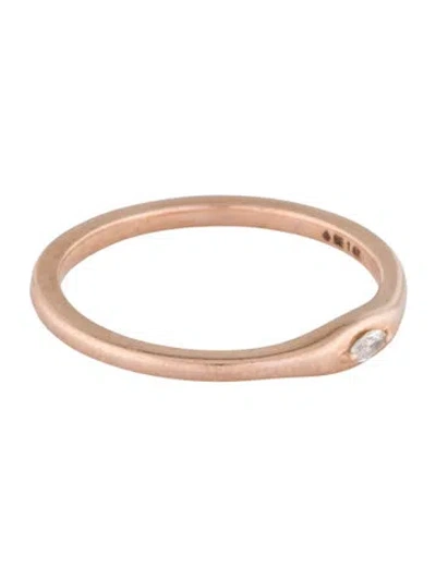 Pre-owned Brilliant Earth 14k Diamond Wedding Band In Multi