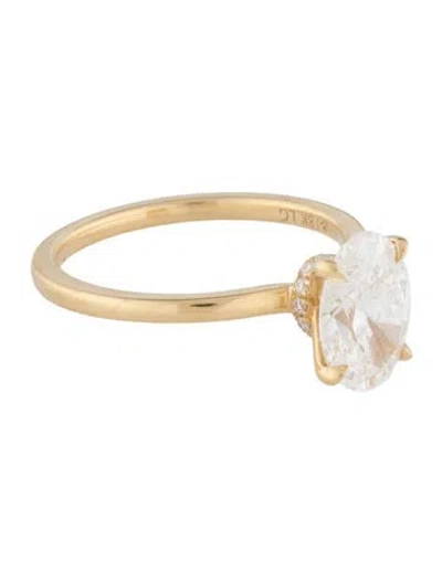 Pre-owned Brilliant Earth 18k 2.05ct Lab-grown Diamond Engagement Ring In Multi