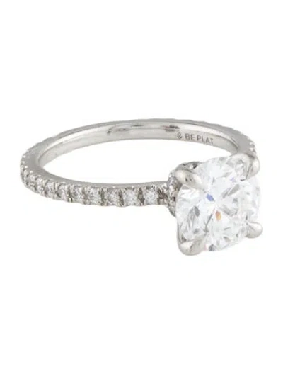 Pre-owned Brilliant Earth Platinum 1.88ctw Lab-grown Diamond Engagement Ring In Multi