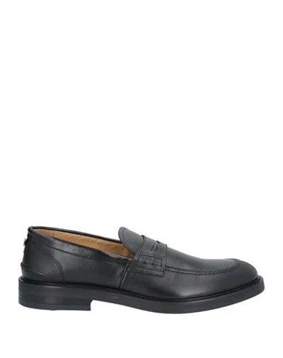 Brimarts Man Loafers Black Size 12 Leather