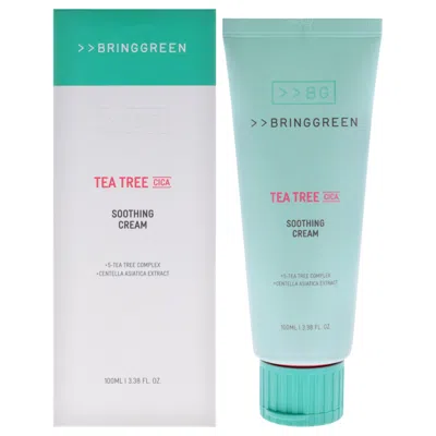 Bring Green Soothing Cream - Tea Tree Cica By  For Unisex - 3.38 oz Cream In Blue
