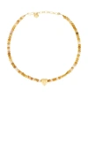Brinker & Eliza Confetti Necklace In Gold