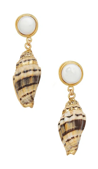 Brinker & Eliza Darya Earrings In Gold