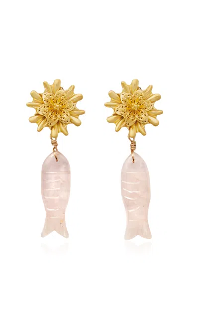 Brinker & Eliza Finnie 24k Gold-plated Earrings
