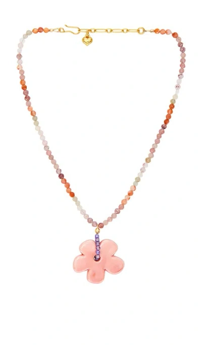 Brinker & Eliza Groovy Necklace In Multi