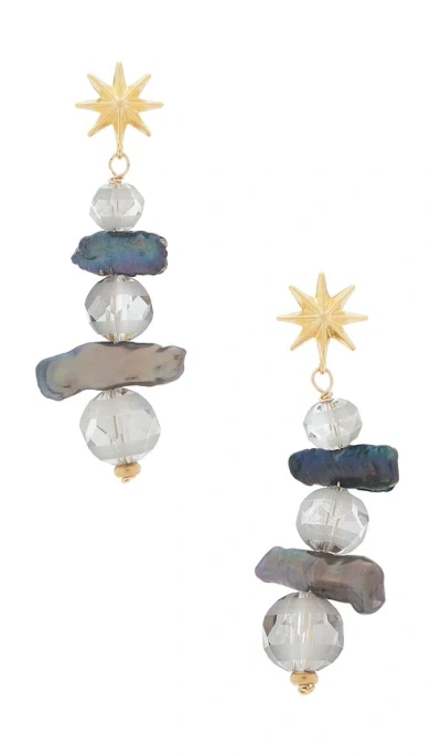 Brinker & Eliza Lilah Earrings In Multi