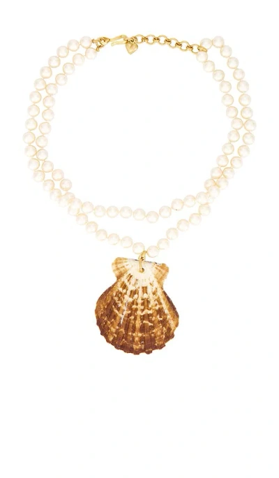 Brinker & Eliza Monaco Necklace In White