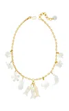 Brinker & Eliza All Swept Up 24k Gold-plated Necklace