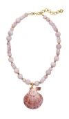 Brinker & Eliza Bora Bora Necklace In Pink