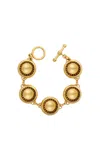 Brinker & Eliza Golden Bubble Bracelet