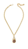 Brinker & Eliza Here's Your Sign Necklace In 金色