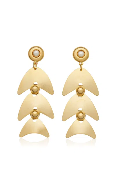 Brinker & Eliza High Tide Gold-plated Earrings