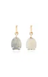 Brinker & Eliza Nemo Gold-plated Earrings In Multi