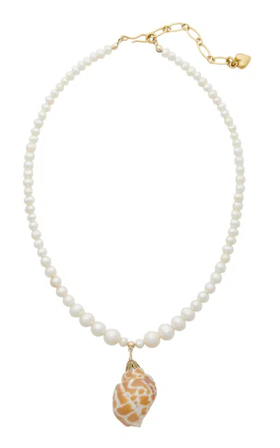 Brinker & Eliza Rockaway Necklace In White