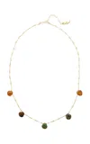 Brinker & Eliza Second Skin Shell Necklace In Gold