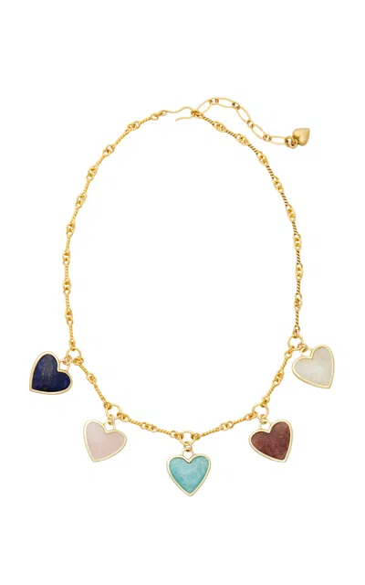 Brinker & Eliza Taylor 24k Gold-plated Necklace In Gold