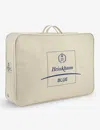 Brinkhaus White Aerelle® Blue 7.5 Tog Cotton And Polyester Fibre Duvet In White