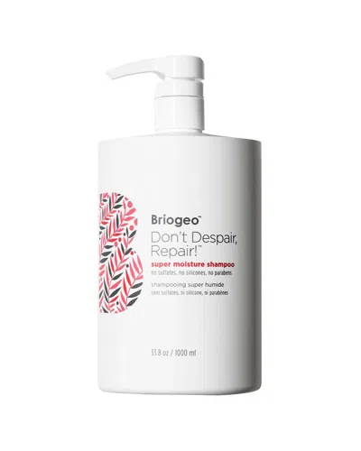 Briogeo 33.8oz Don't Despair Repair Super Moisture Shampoo In Transparent