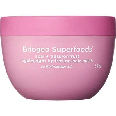 Briogeo Superfoods Acai + Passionfruit Lightweight, Hydrating Hair Mask For Fine Hair 8 Oz/240ml