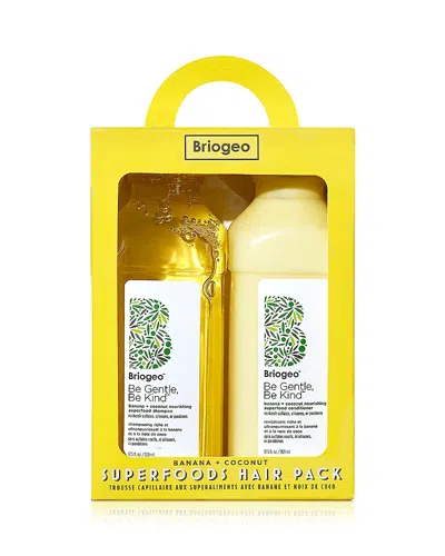 BRIOGEO BANANA + COCONUT SUPERFOODS HAIR SET ($56 VALUE),300056815