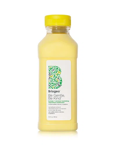 BRIOGEO BE GENTLE BE KIND BANANA + COCONUT NOURISHING SUPERFOOD CONDITIONER 12.5 OZ.,300054134